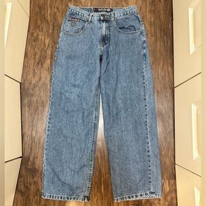 90s Sack Star Wide Leg Jeans